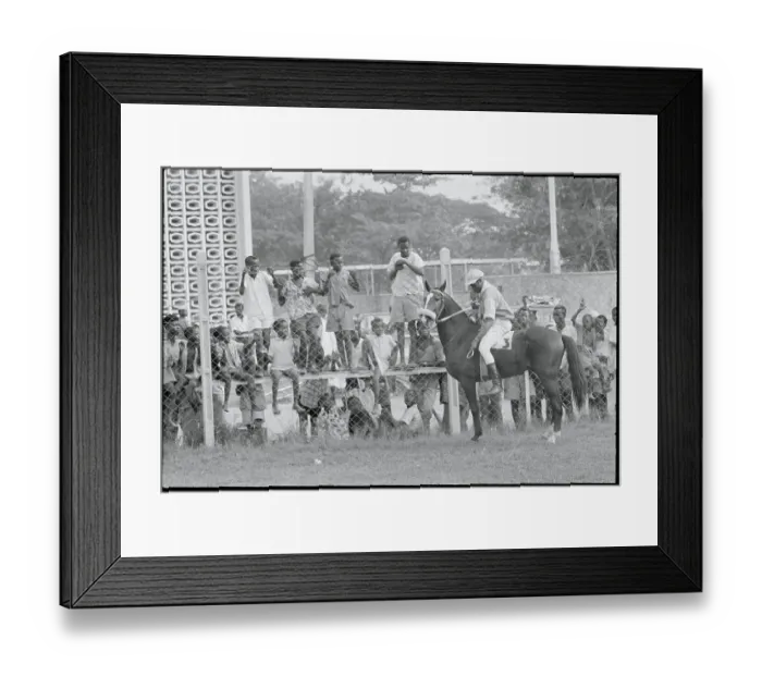 Framed Print : Race Track in Nigeria Framed Print : Race Track in Nigeria