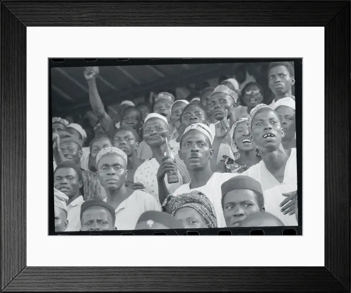 Framed Print : Spectating Fans Watching Race Framed Print : Spectating Fans Watching Race