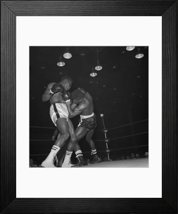 Framed Print : Boxers in Action Framed Print : Boxers in Action