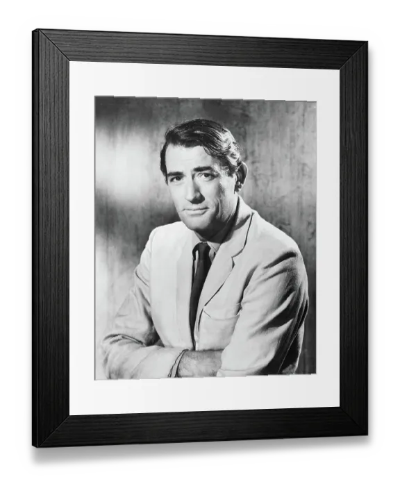 Framed Print : Gregory Peck Framed Print : Gregory Peck