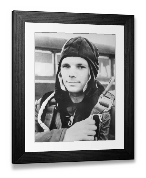 Framed Print : Russian Cosmonaut Yuri Gagarin Framed Print : Russian Cosmonaut Yuri Gagarin