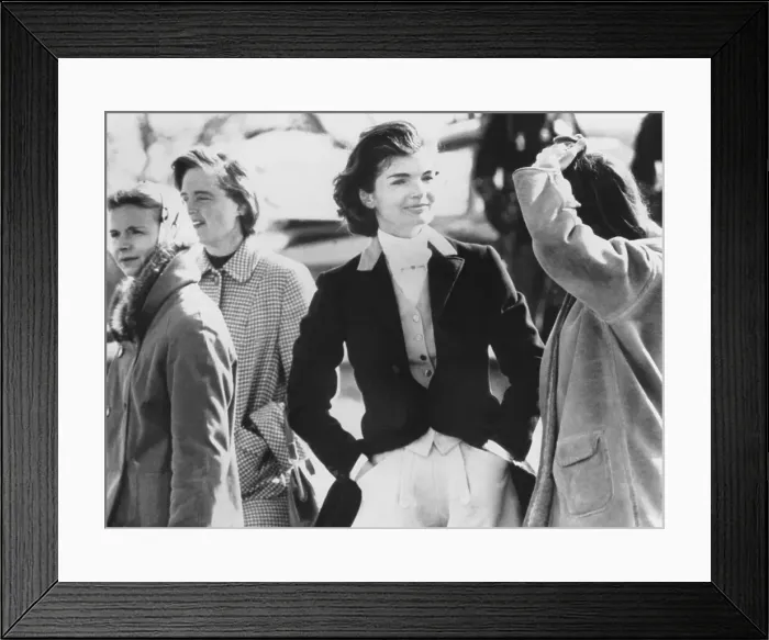 Framed Print : Jacqueline Kennedy and Women at the Piedmont Foxhounds Races Framed Print : Jacqueline Kennedy and Women at the Piedmont Foxhounds Races