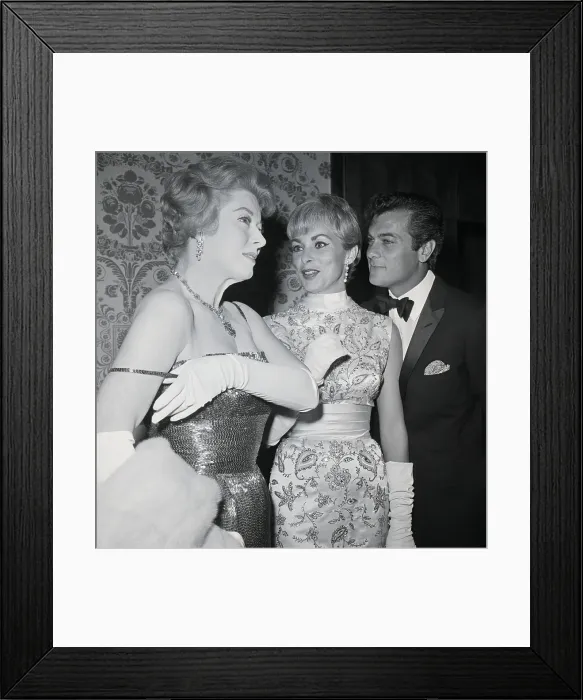 Framed Print : Janet Leigh, Tony Curtis, Greer Garson Framed Print : Janet Leigh, Tony Curtis, Greer Garson