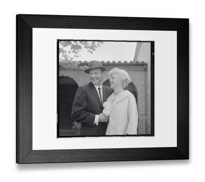 Framed Print : Portrait of Ginger Rogers and William Marshall Framed Print : Portrait of Ginger Rogers and William Marshall