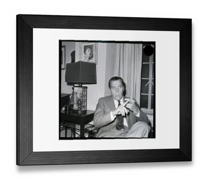 Framed Print : Ed Sullivan Discusses Jack Paar Framed Print : Ed Sullivan Discusses Jack Paar