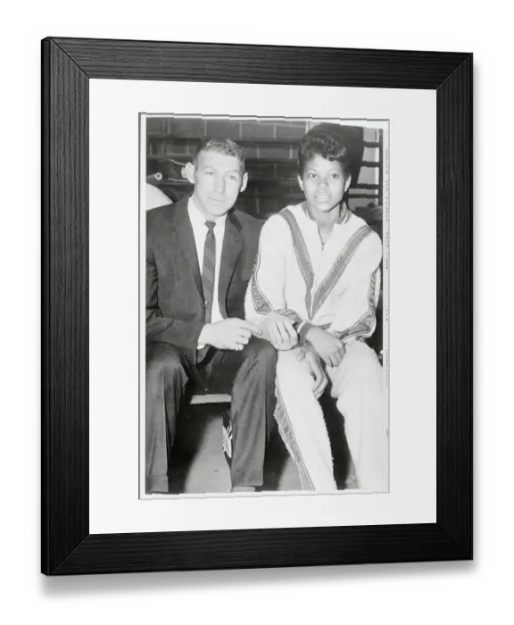 Framed Print : Glen Davis and Wilma Rudolph Framed Print : Glen Davis and Wilma Rudolph