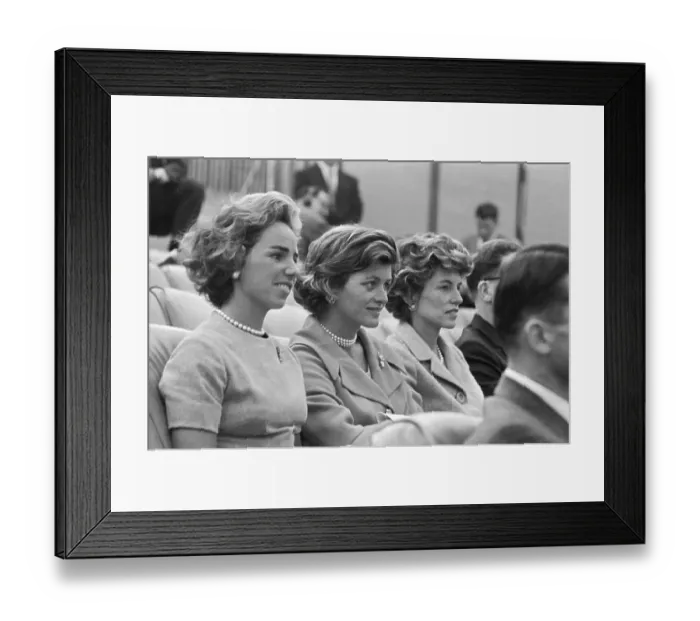 Framed Print : Women of the Kennedy Family Framed Print : Women of the Kennedy Family