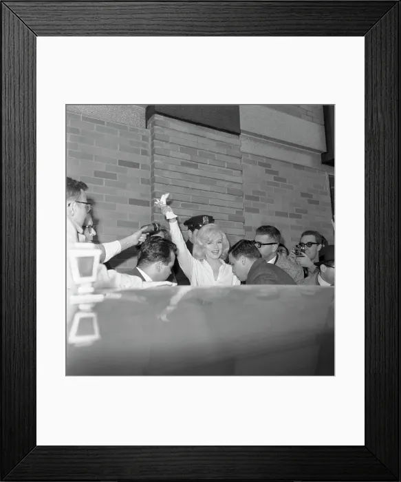Framed Print : Marilyn Monroe Hospital Framed Print : Marilyn Monroe Hospital