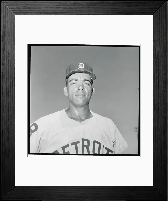 Framed Print : Portrait of Ozzie Virgil Framed Print : Portrait of Ozzie Virgil