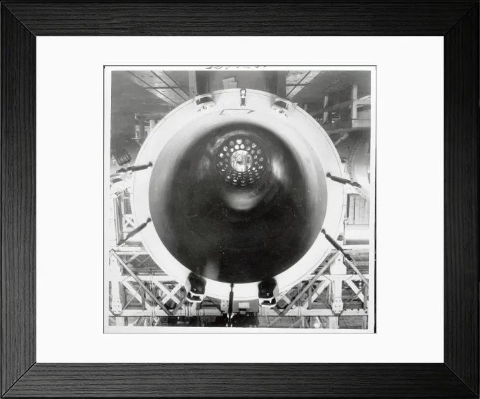 Framed Print : Interior View of Polaris Launcher Framed Print : Interior View of Polaris Launcher