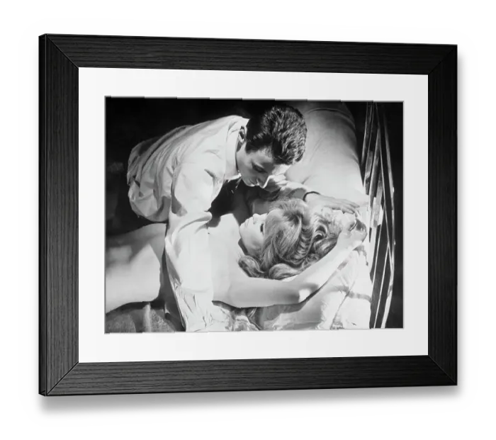 Framed Print : Brigitte Bardot and Michel Subor in Only for Love Framed Print : Brigitte Bardot and Michel Subor in Only for Love