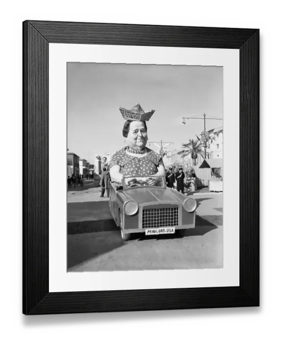 Framed Print : Papier Mache Parade Float Framed Print : Papier Mache Parade Float