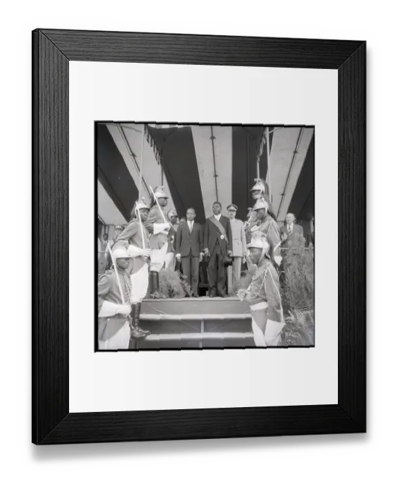 Framed Print : Moise Tshombe & Albert Kalondji @ Parade Framed Print : Moise Tshombe & Albert Kalondji @ Parade