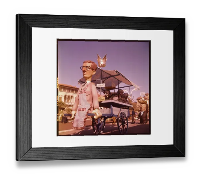 Framed Print : Carnival Float Framed Print : Carnival Float