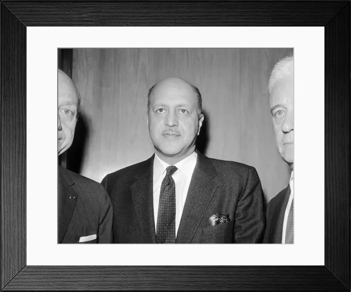 Framed Print : Hearings Scene for Nomination of Robert C. Weaver Framed Print : Hearings Scene for Nomination of Robert C. Weaver