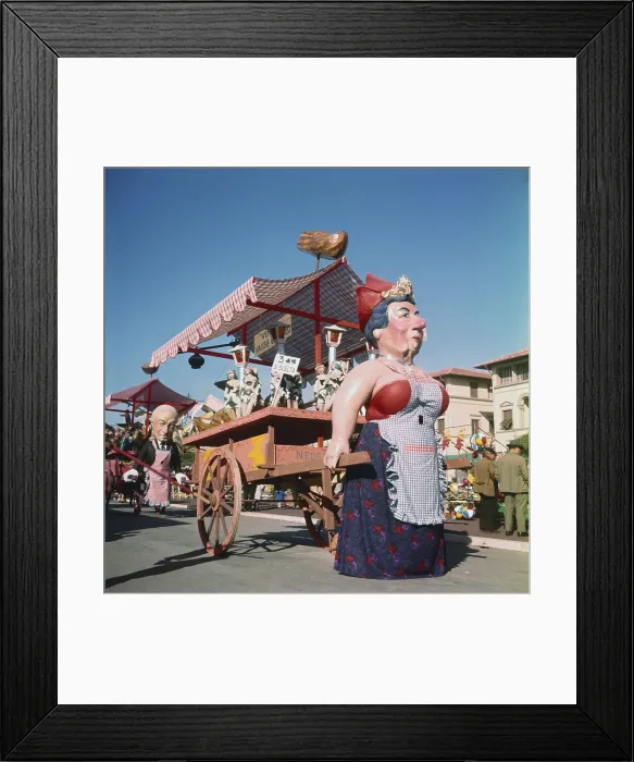 Framed Print : Carnival Float Framed Print : Carnival Float