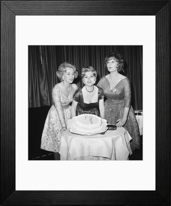 Framed Print : The Gabor Sisters Framed Print : The Gabor Sisters