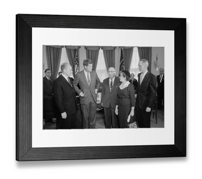 Framed Print : Kennedy with Baptist World Alliance Leaders Framed Print : Kennedy with Baptist World Alliance Leaders
