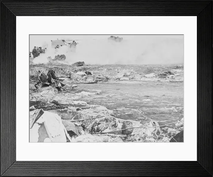 Framed Print : B-52 Wreckage Site Framed Print : B-52 Wreckage Site