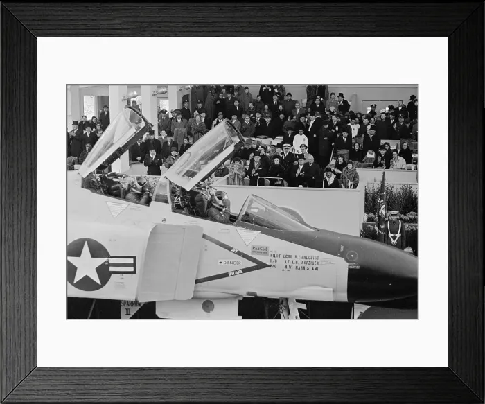 Framed Print : US Navy F-4 Phantom Jet in Inaugural Parade Framed Print : US Navy F-4 Phantom Jet in Inaugural Parade