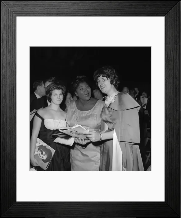 Framed Print : Notables at Pre-Inauguration Gala Framed Print : Notables at Pre-Inauguration Gala