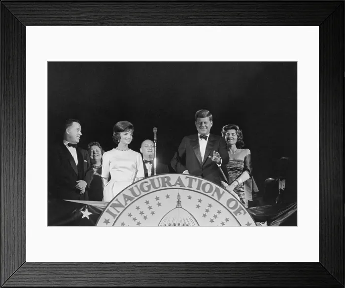 Framed Print : President Kennedy at Pre-Inaugural Gala Framed Print : President Kennedy at Pre-Inaugural Gala