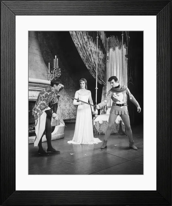 Framed Print : M'el Dowd in Camelot on Broadway Framed Print : M'el Dowd in Camelot on Broadway