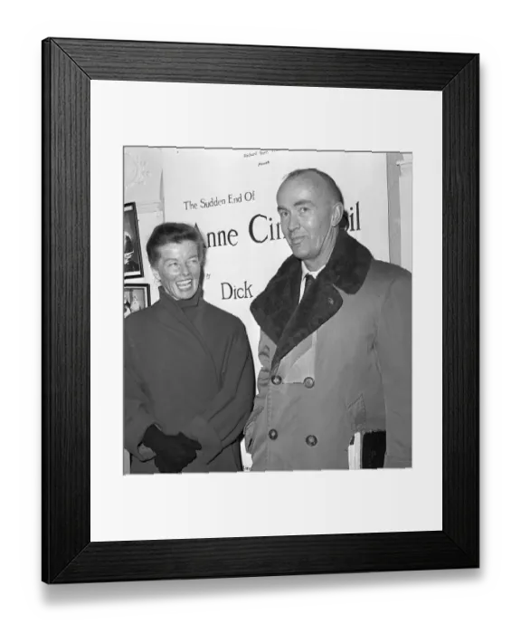 Framed Print : Katharine Hepburn and Brother Dick Framed Print : Katharine Hepburn and Brother Dick