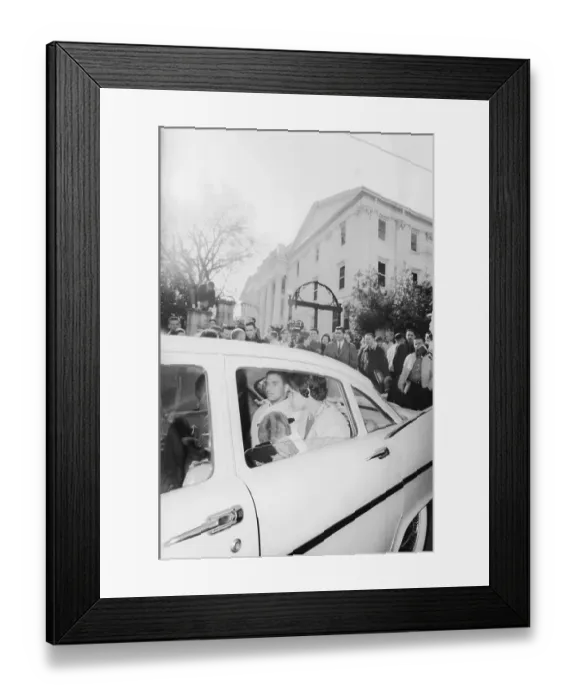 Framed Print : Integration at the University of Georgia Framed Print : Integration at the University of Georgia