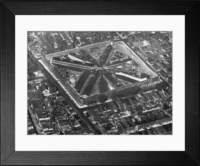 Framed Print : Site of Prison Riot