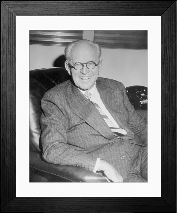 Framed Print : Portrait of Joseph Patrick Kennedy Framed Print : Portrait of Joseph Patrick Kennedy