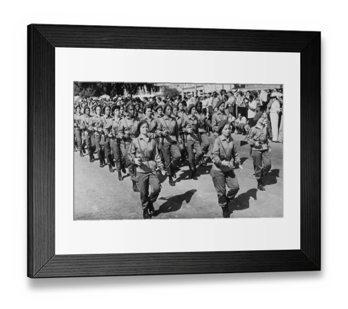 Framed Print : Cuba's Teachers March for the Revolution 1961 Framed Print : Cuba's Teachers March for the Revolution 1961
