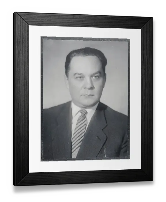Framed Print : Portrait of Alexander N. Shelepin Framed Print : Portrait of Alexander N. Shelepin
