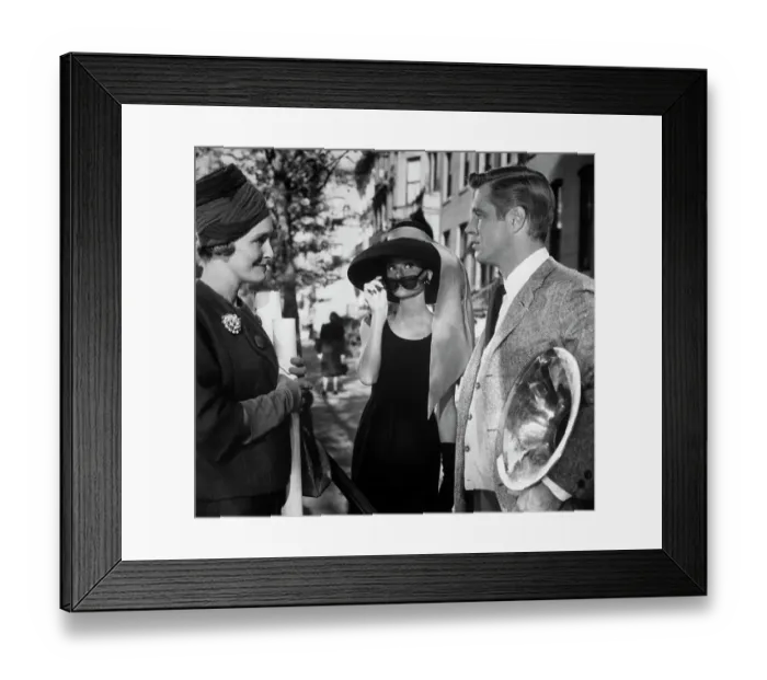 Framed Print : Patricia Neal, Audrey Hepburn and George Peppard in Breakfast at Tiffany's Framed Print : Patricia Neal, Audrey Hepburn and George Peppard in Breakfast at Tiffany's