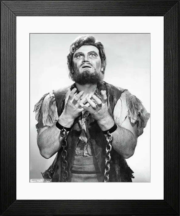 Framed Print : Jon Vickers in Costume Framed Print : Jon Vickers in Costume