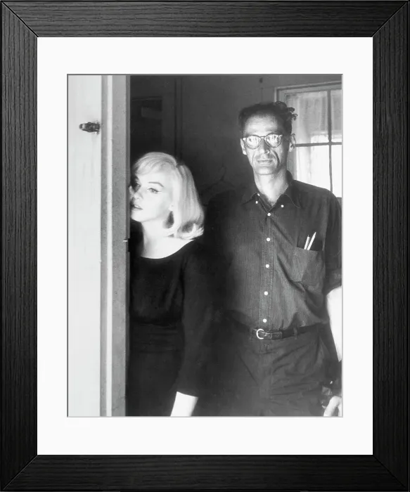 Framed Print : Marilyn Monroe and Arthur Miller Framed Print : Marilyn Monroe and Arthur Miller