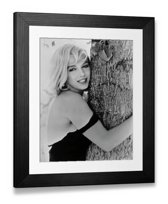 Framed Print : Marilyn Monroe by Tree Framed Print : Marilyn Monroe by Tree