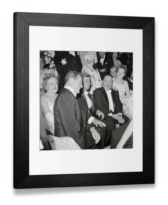 Framed Print : President Kennedy at Inaugural Ball Framed Print : President Kennedy at Inaugural Ball