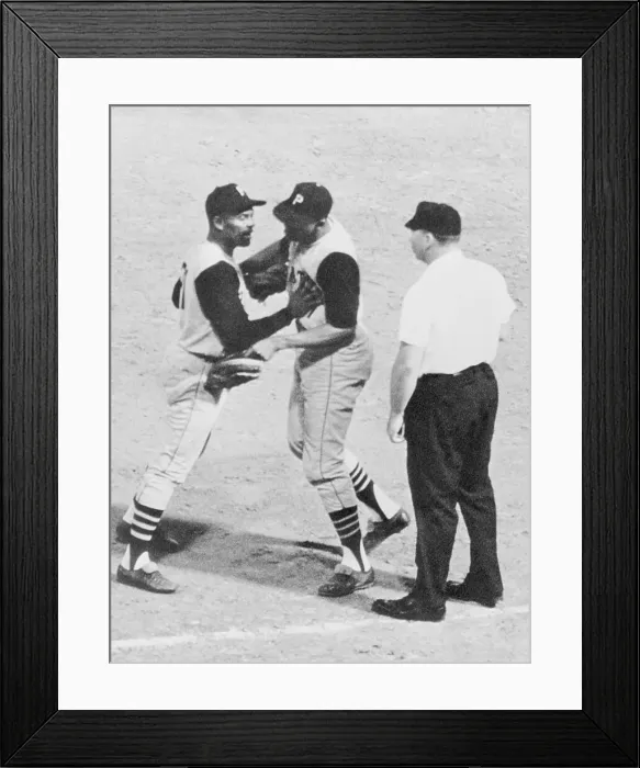 Framed Print : Baseball Players Arguing During a Game Framed Print : Baseball Players Arguing During a Game