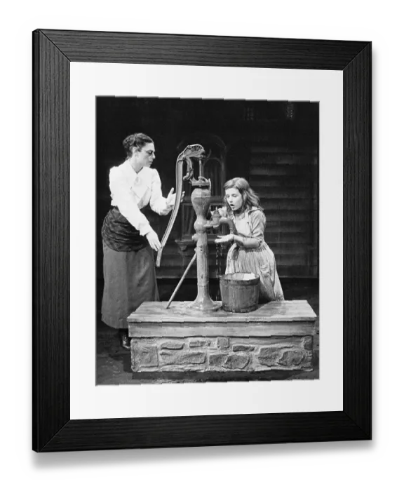 Framed Print : Anne Bancroft and Patty Duke in The Miracle Worker Framed Print : Anne Bancroft and Patty Duke in The Miracle Worker