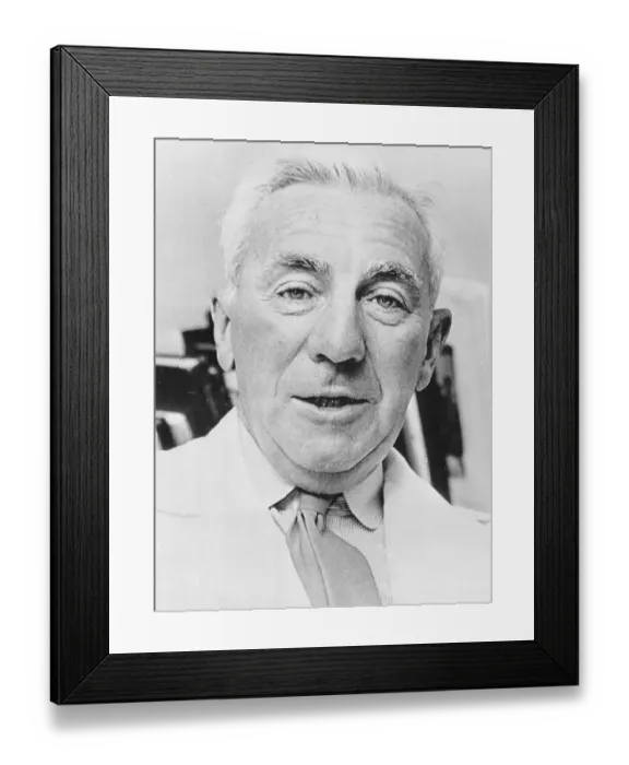Framed Print : Portrait of Dr. John Rock