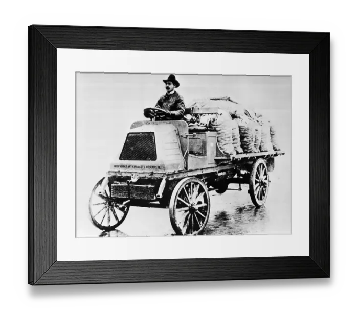 Framed Print : First Truck in the World Framed Print : First Truck in the World