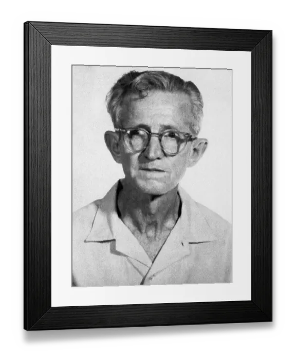 Framed Print : Clarence Earl Gideon Framed Print : Clarence Earl Gideon