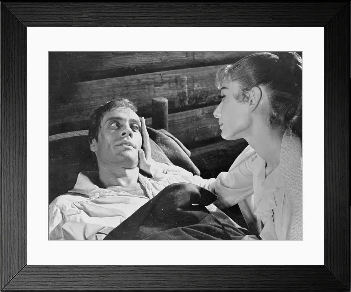 Framed Print : Mel Ferrer and Audrey Hepburn in War and Peace Framed Print : Mel Ferrer and Audrey Hepburn in War and Peace