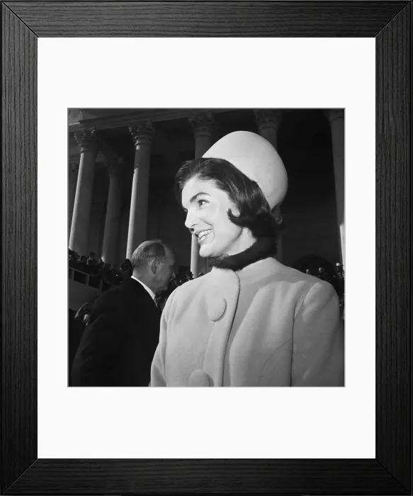 Framed Print : Portrait Of Jacqueline Kennedy Framed Print : Portrait Of Jacqueline Kennedy