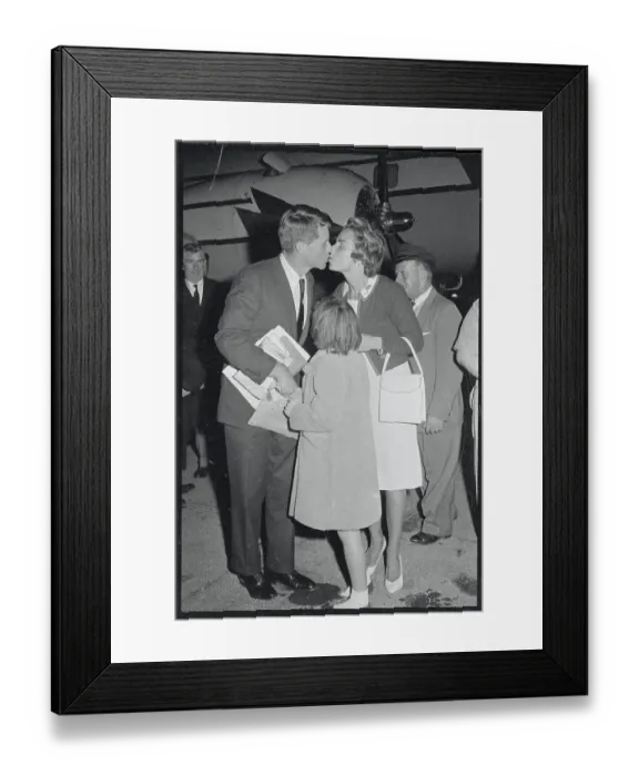Framed Print : Robert Kennedy and Ethel Kennedy Framed Print : Robert Kennedy and Ethel Kennedy