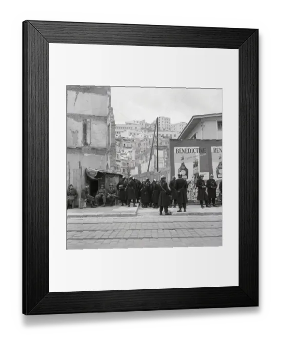 Framed Print : French Troops Guard Entrance To Casbah Framed Print : French Troops Guard Entrance To Casbah