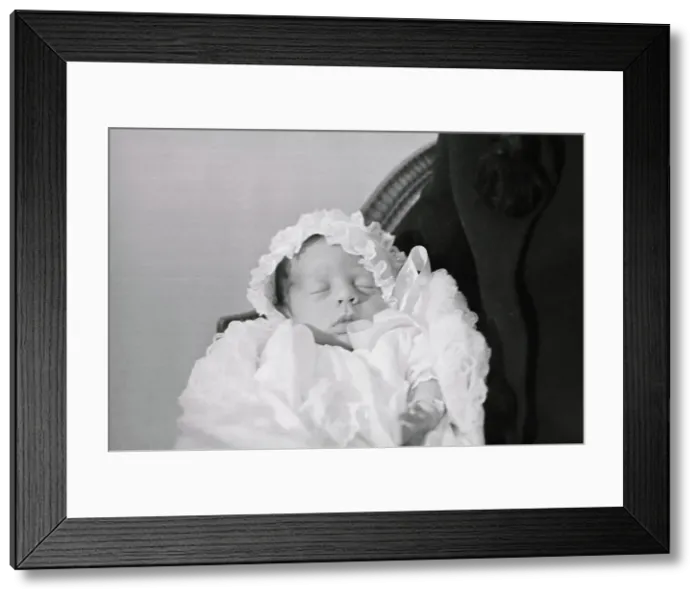 Framed Print : John F. Kennedy, Jr. at His Christening Framed Print : John F. Kennedy, Jr. at His Christening