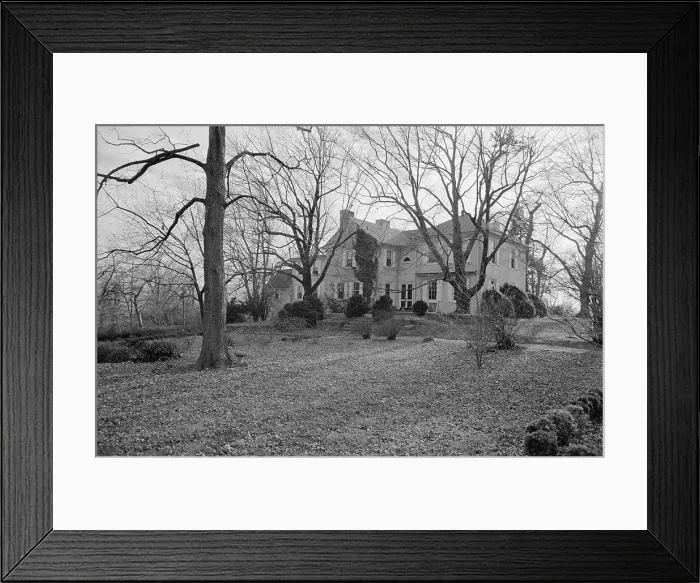Framed Print : View of Kennedy Weekend House Framed Print : View of Kennedy Weekend House