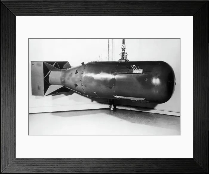 Framed Print : Little Boy Type Nuclear Weapon Framed Print : Little Boy Type Nuclear Weapon